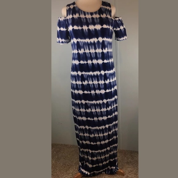 Design history Hudson navy tie dye maxi Medium - Picture 4 of 5